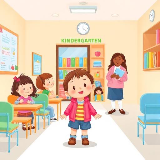 First Day at Kindergarten